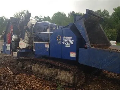 Peterson Pacific, 4310B, 2012, Wood Chipper, 765 HP, Fire Suppression System, ProHeat System