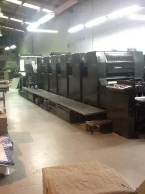Heidelberg, Speedmaster SM74-6P3-H, 1995, 6 Colors, Offset Press, Perfecting 2+4 / 6+0