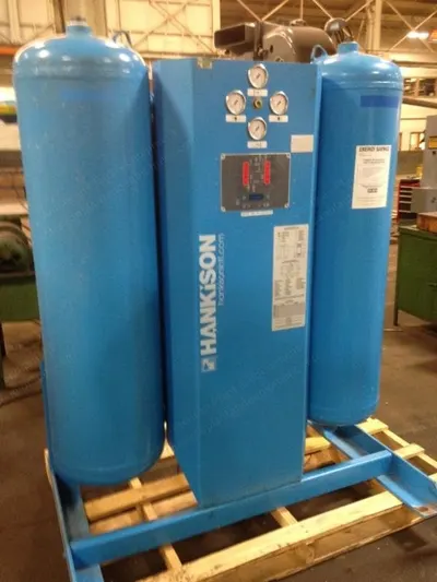 Hankinson, HHS-450, 2006, Regenerative Desiccant Air Dryer, 460 SCFM, 60x40x72 Inches