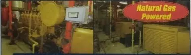 Caterpillar, G3516 SITA, Gas Fired Cogeneration Set, 3.2MW, 60 Hz