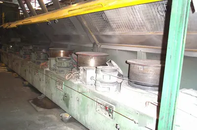 Comapac, TR560, 1989, Wire Drawing Machine and Spooler, 560mm Capstan, 41 kW