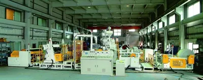 NovaStar, LC175, PP Woven Cloth & BOPP Film Lamination Machine, 1750mm Die Width, 300kg/hr Capacity