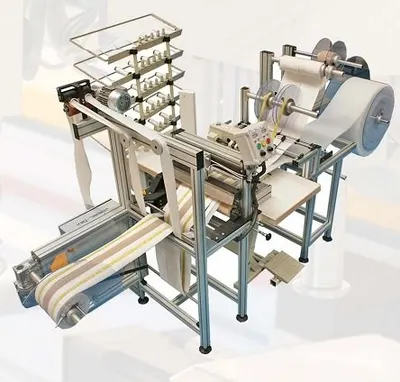 NovaStar, QL285, Vertical Quilting Machines for Mattress Borders, 25 / 33 Needles, Max Fabric Width 400mm