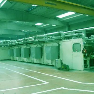 Bruckner, 3-Layers Cast Line for BOPP, 7400mm, 1990