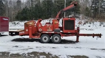 Morbark, 20/20, 2008, 4300 Hours, New Drum, Remote Control