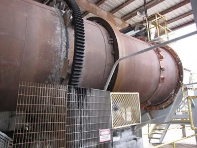 Calcium Carbonate Processing Plant, Raymond, Madsen, Bartlett Snow, Multiple Rotary Dryers and Roller Mills