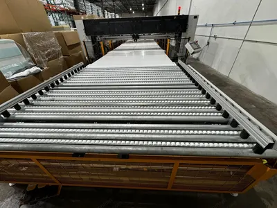Electrotek, ELTK-ALGNR-R, 2022, Automatic Material Aligning and Centralizing Conveyor, 90 Inch Working Width, 2 kW
