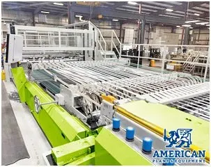 Marquip, Falcon 2500, 2018, Dual Knife Sheeter, 98-inch Web Width, 130-inch Cut Off