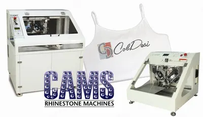 ColDesi, CAMS 1V-2P, 2 Colors, 150 Stones/Min, 9.8x11.8 Inch Design Field