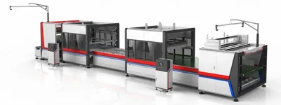 NovaStar, MP125, Automatic Mattress Compression, Fold and Roll Packing Machine, 100 Tons, 1 Mattress per Minute