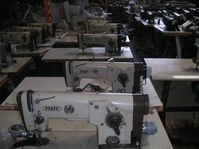 Pfaff, 438, Zigzag Sewing Machine, Full Auto, Complete on Unitstand, 3 Phase Motor