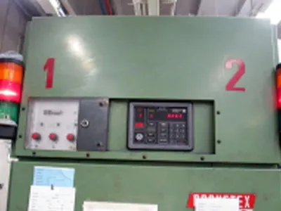 Cognetex, FTC 7L, 1985, 576 Spindles, 75mm Gauge, 51mm Ring Diameter, Automatic Doffing