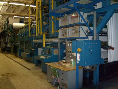 Fleissner Thermosol Dyeing Range, 1800mm, 1998, 8-80 m/min, 380V