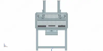 NovaStar, Dog Beds Compression Packing Machine, Sealing Area 60x50x18 Inches, 5 Tons Pressure