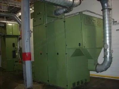 Trutzschler, BOBA, 1991, Hopper Feed with Extended Apron, LVSA Condenser, 1200mm Working Width, TV-425 Fan