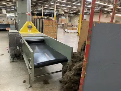 Wise Craft, Fiber Filling Machine, 40" Conveyor Feed Belt Width, 480V
