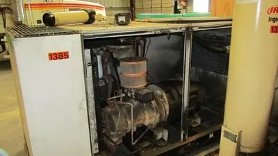 Ingersoll Rand, SSR-EP 100, 100 HP, 446 CFM, 105 PSI, Rotary Screw Compressor