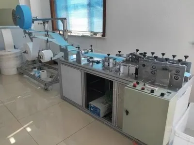 NovaStar, FM176, Semi-Automatic Disposable Flat Mask Production Line, 3 Layers, 200 to 300 pcs/min