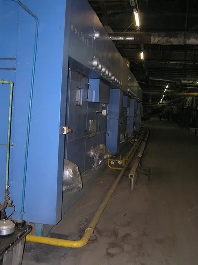 Monforts, Thermex, 2005, 1800mm, 3 Section Gas Dryer, Kusters Dye Pad