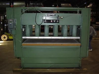 Ormont, DU-56, Receding Head Die Cutter, 72x30 inch, 60 Tons