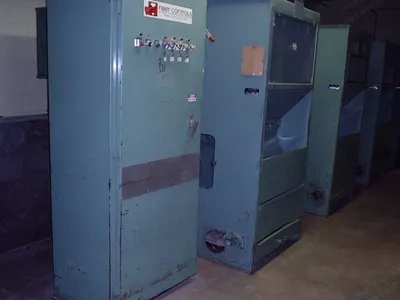 Fiber Control, Blending Line, 3 Feeders 36in Wide, Weigh Pans, Single Beater Blender, Fine Opener