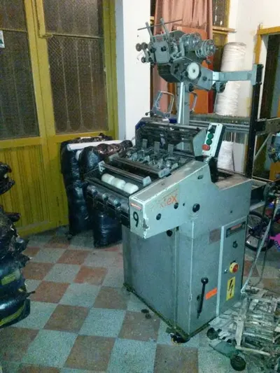 Mageba, SPX-1, 1990, Narrow Fabric Weaving Loom, 4 Heads, 50mm Max Width