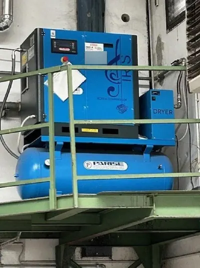 Small Compressor, 2021, For Two Ink-Jet Digital Printing Machines