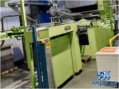 Paperplast, Samal 140, 2006, Laminating and Coating Machine, 1400x1020mm, Oil-Heated