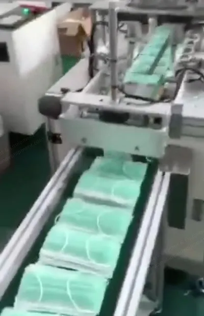 NovaStar, FM157, 2020, Automatic Face Mask Production Line, 140,000 Pieces/Day, 6500x2500x1950mm