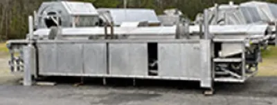 Stein, Thermofin TFF 4019, 42 inch Width, 22 foot Length, Gas Fired Continuous Fryer