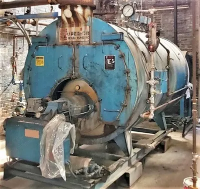 Superior, 8-X-750, 1995, 150 HP, 150 PSI, Natural Gas Fired, Gordon-Piatt Burner