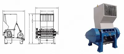NovaStar, SG261, Heavy Duty Granulators, 15kW to 45kW, 960kg to 3230kg