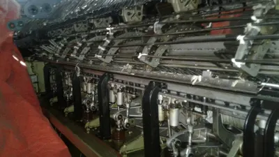 Karl Mayer, MRSS 32, 24 Gauge, 132 Inches, Raschel Lace Machine