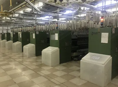 Complete Ring Spinning Mill, 1996 to 2001, Trutzschler, Rieter, Zinser, Schlafhorst