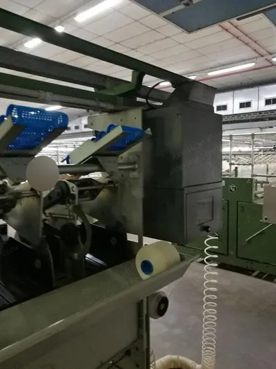 SSM, DP1-W, 2006, Precision Winder, 25 Spindles, 6" Cylindrical Exit, Magitex Cleaner
