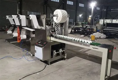 NovaStar, CE168, Round Cleaning Pad Making Machine, 380mm Width, 6 Lines, 2500-3000 pcs/min