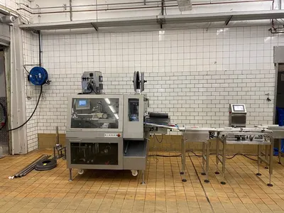 Poly-Clip, TSCA 120-18, 2011, Capacity up to 200 cycles/min, Calibers 24 to 120mm, with Linx Date Printer and Check Scale