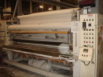 Chan Li, 108" Toilet Roll and Kitchen Towel Line, 1997, 106" Web Width, 2-Color Flexo Print, 1200 FPM