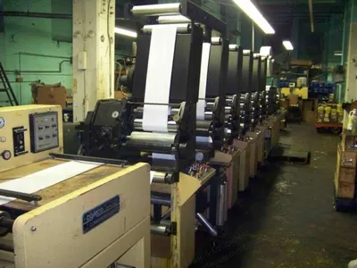 Comco, Commander, 330mm, 6-Color Flexographic Printing Machine