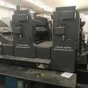Heidelberg, 102 ZP, 1984, 2 Colors, Perfecting Printing Press