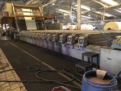 Reggiani, Revolution, 1995, 3200mm Working Width, 15 Colors, Gas Heated Dryer