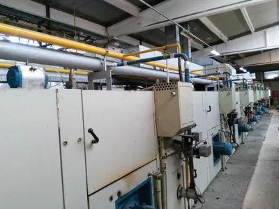 Bruckner Stenter, 1991, 1800mm, 7 Chambers, Gas Heated, Vertical Pin