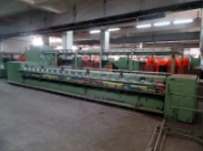 Seydel and NSC Schlumberger, Acrylic Fibre Line, 1996, Seydel 870 Stretch Breaker, NSC GC15 Preparation Line, Schlumberger FM8N Rubbing Frame