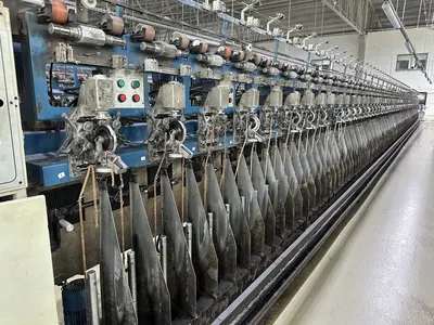 Giesse, AC91/E, Chenille Spinning Machine, 128 Spindles, 485mm Tube Length