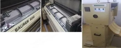 Saurer, S400, 1985, Rapier Jacquard Looms, 1800mm Width, Staubli Mechanical Jacquards