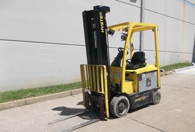 Hyster, E50XN, 2009, 5,000 lbs Capacity, 236 inch Raised Fork Height, 36V Battery