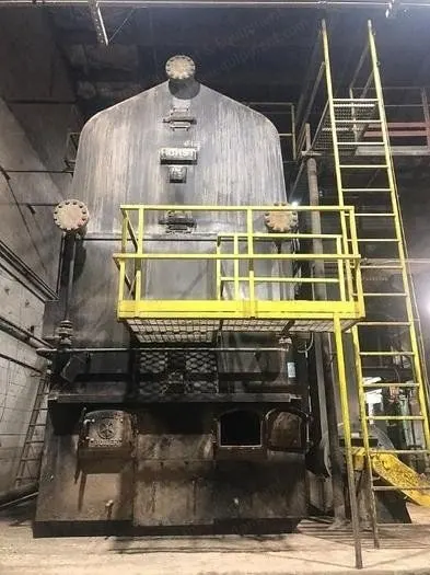 Hurst, Biomass Boiler, 2000, 600 HP, 150 PSI, Wood Fuel
