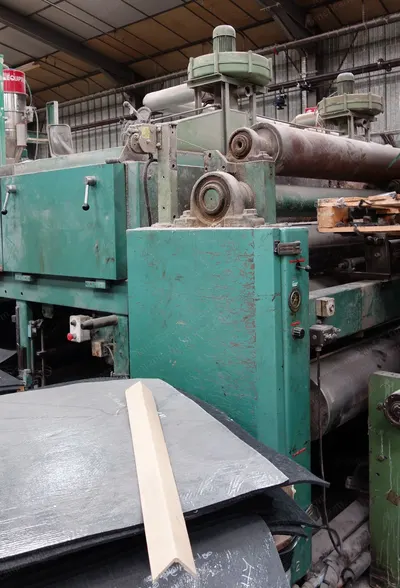 Saladin, Powder Lamination Line, 1978, Width 3500mm
