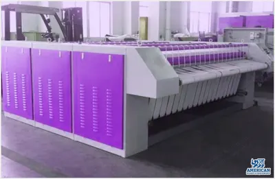 NovaStar, DG583, Flatwork Ironer and Folding Machine, 3000mm Working Width, 3 Rollers, Steam Heated