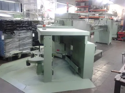 Schlumberger, GC 12, 1982, 8 Can Feeding Creel, 1 Silver 1 Can Delivery 700x1200mm